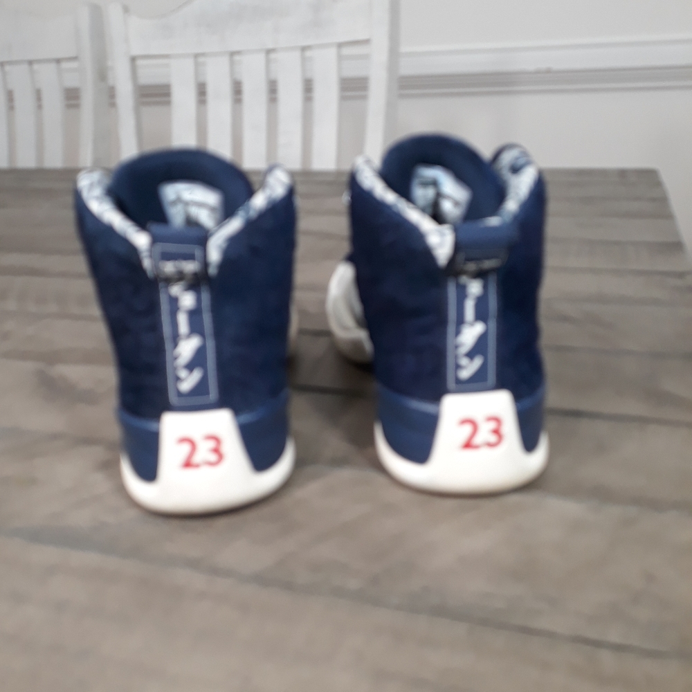 Nike Air Jordan 12 International Flight Sneakers Sz 8 - Picture 4 of 6